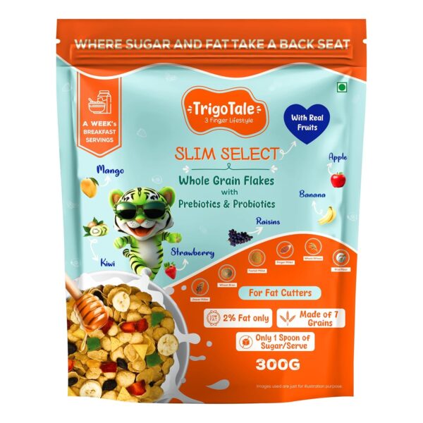 TrigoTale Slim Select whole grain flakes