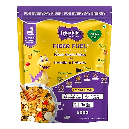 TrigoTale Fiber Fuel whole grain flakes